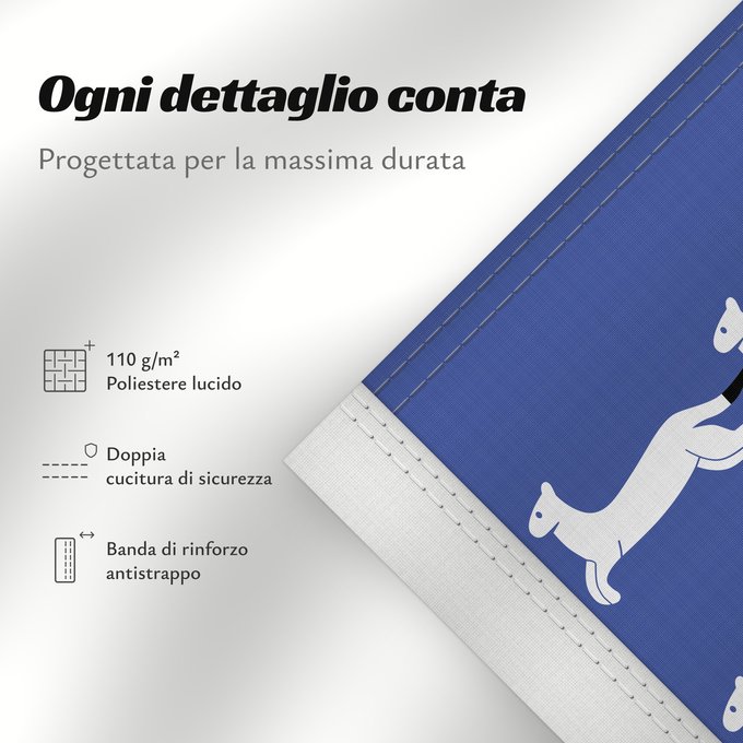 Dettagli sulla bandiera: Oulun lääni