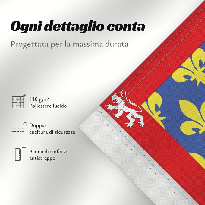 Dettagli sulla bandiera: Fr département Sarthe	Sarthe	Département de la Sarthe	Banniel departamant ar Sarthe  pe ar Seurzh