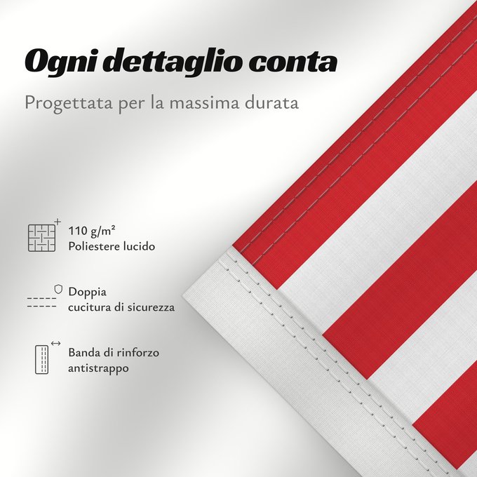 Dettagli sulla bandiera: Esztergom	Esztergom city	Esztergom város