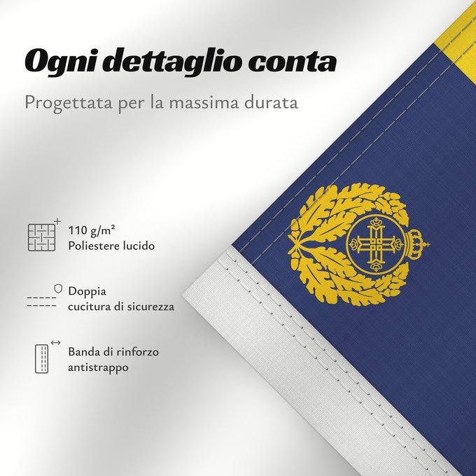 Dettagli sulla bandiera: Romanian Army Flag - 1940 used model NOT THE FLAG OF THE KINGDOM OF ROMANIA! The Kingdom of Romania used the standard Romanian tricolor