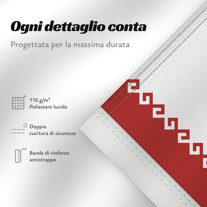 Dettagli sulla bandiera: Mari El	République des Maris ou Mari El 	Mari-El (o Cheremia) 	Republik Mari El	Mari El Repubblica	Мари Эл ялавĕ	Марий Элын тистыже	Государственный флаг Республики Марий Эл