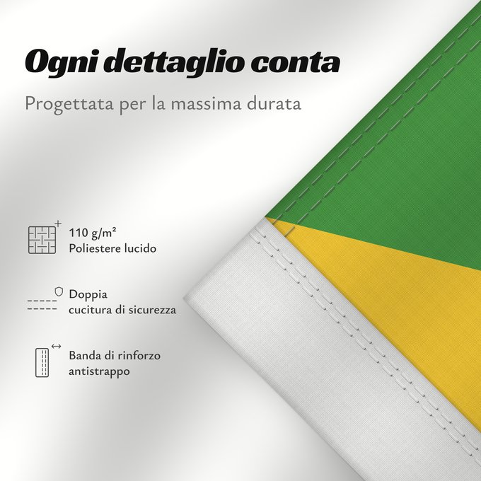 Dettagli sulla bandiera: Comoros Comores Comoras Komoren Comore