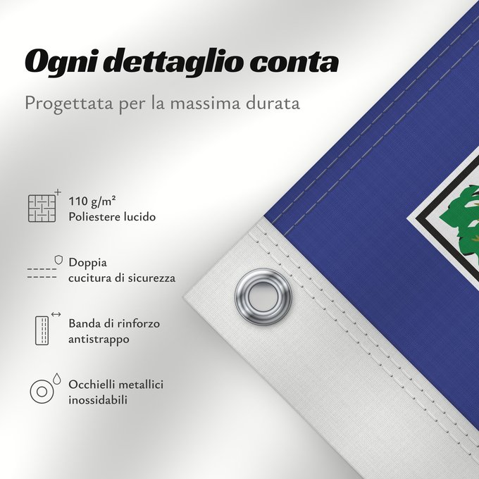 Dettagli sulla bandiera: Rivera Department Rivera