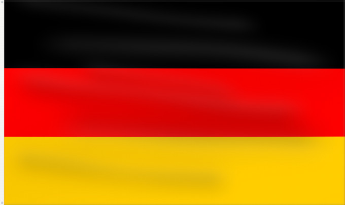 Flag, with two metal eyelets and reinforced hoist: Germany	Allemagne	Alemania	Deutschland	Germania