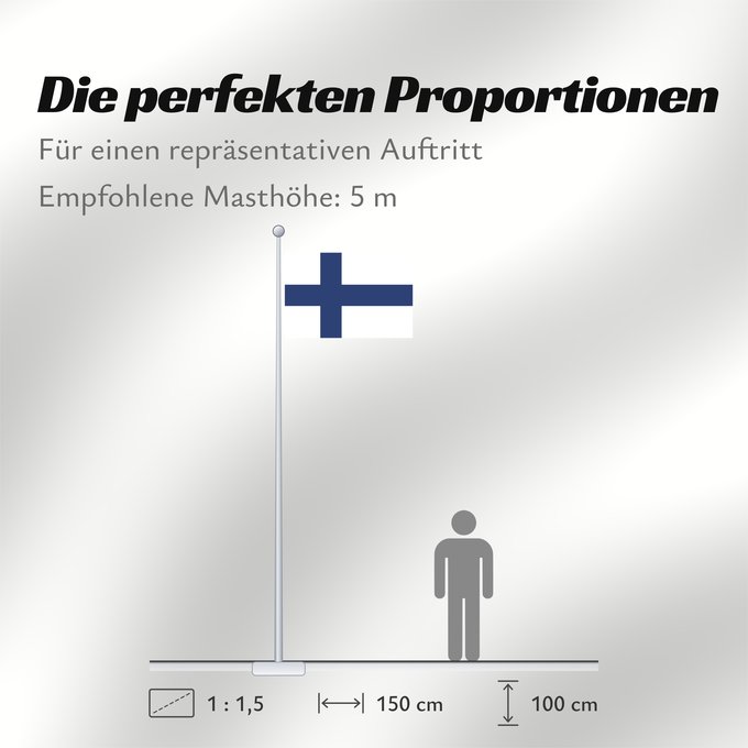 Proportionen der Flagge: Finland	Finlande	Finlandia	Finnland	Finlandese	Finlândia	Finlandii	علم فنلندا	Сцяг Фінляндыі	Национално знаме на Финландия	Finská vlajka	Finlands	Σημαία της Φινλανδίας	Finnlando	Soome lipp	پرچم فنلاند	Suomen	Fionlainne	Finnország	Finnlands	Finniae	Finnesc