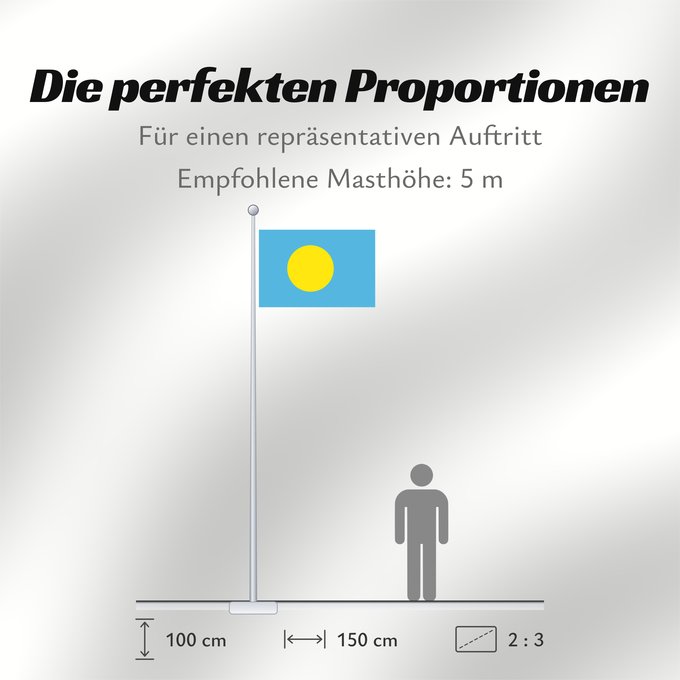 Proportionen der Flagge: Palau	Palau, made by User Gabbe	 Palaos	Palaos	パラオの国旗	Palaua	​帕勞國旗
