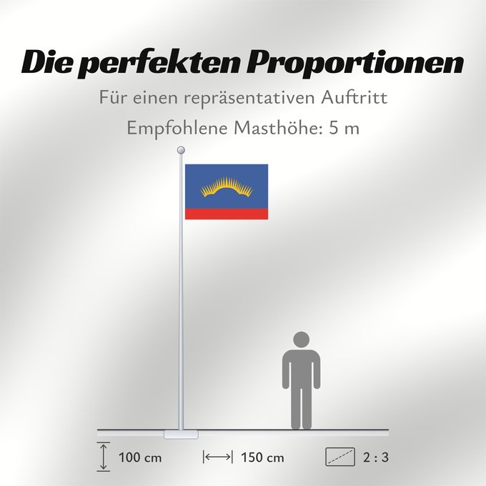Proportionen der Flagge: Murmansk Oblast	Oblast de Mourmansk	Óblast de Múrmansk	Oblast Murmansk	Oblast 'di Murmansk
