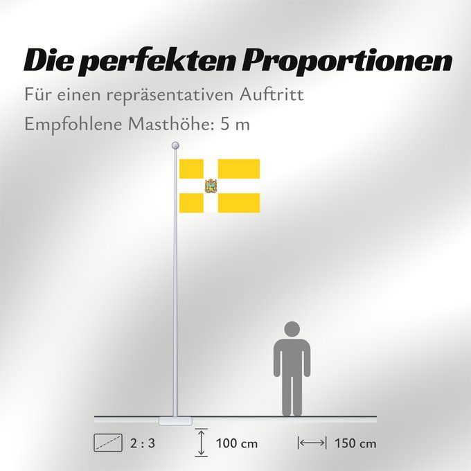 Proportionen der Flagge: Stavropol Krai Stavropol Krai Kraï de Stavropol Krai de Stávropol Stavropol Krai