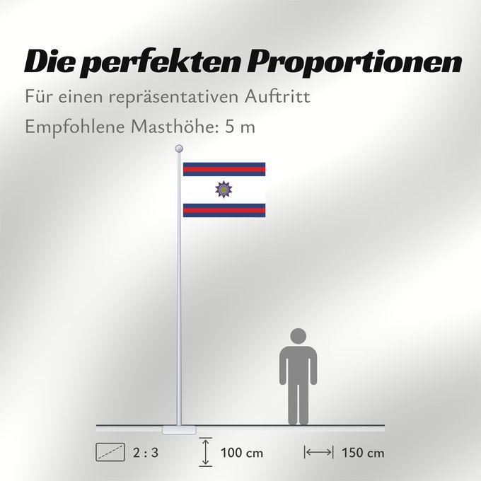 Proportionen der Flagge: Paysandú Department	Paysandú Department 	département de Paysandú	Paysandú