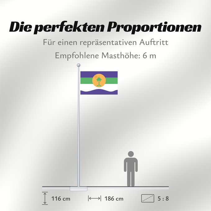 Proportionen der Flagge: IlhaComprida SaoPaulo Brasil	Ilha Comprida	Município de Ilha Comprida no Estado de São Paulo