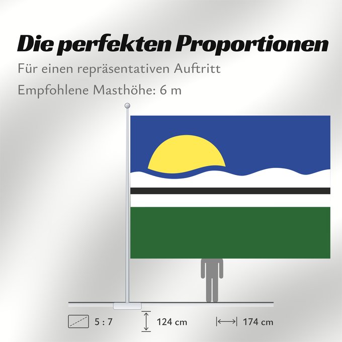 Proportionen der Flagge: Quissama RiodeJaneiro Brasil	Quissamã	Município de Quissamã no Estado do Rio de Janeiro