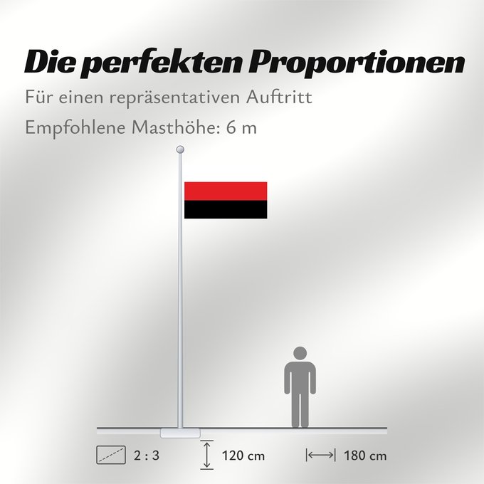 Proportionen der Flagge: Partit Llibertat Bielorus	Belarusian Freedom Party	Parti de la Liberté de Biélorussie	Partido de la Libertad de Bielorrusia	Freiheitspartei von Belarus	Partito della Libertà bielorusso	Partit de la Llibertat Bielorus