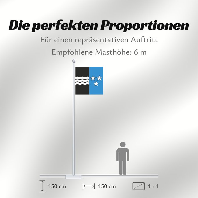 Proportionen der Flagge: Canton of Aargau Canton of Aargau in Switzerland canton d'Argovie cantón de Argovia Kanton Aargau Canton Argovia Прапор кантону Ааргау у Швейцарії