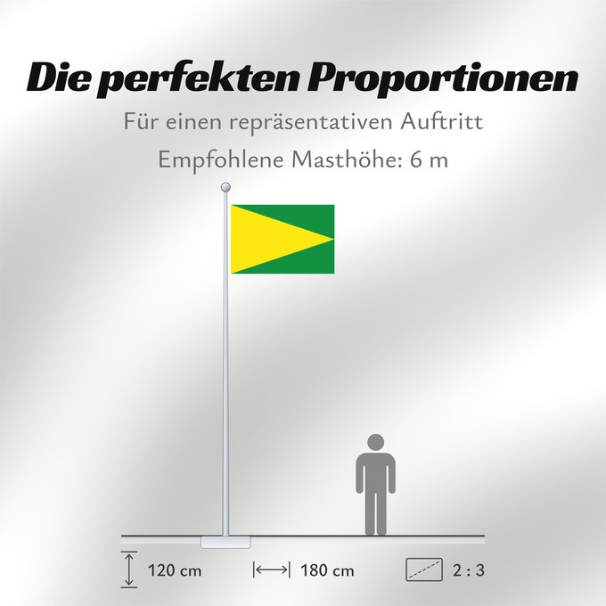 Proportionen der Flagge: El Doncello Caquetá El Doncello (Caquetá) Municipio de El Doncello Caquetá