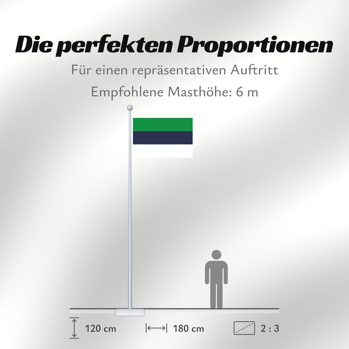Proportionen der Flagge: Mitú  Vaupés	Mitú (Vaupés)	Municipio de Mitú  Vaupés