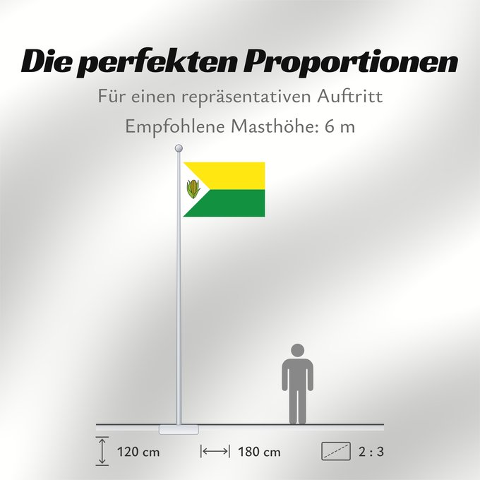 Proportionen der Flagge: Pelaya  Cesar	Pelaya (Cesar)	Municipio de Pelaya  Cesar