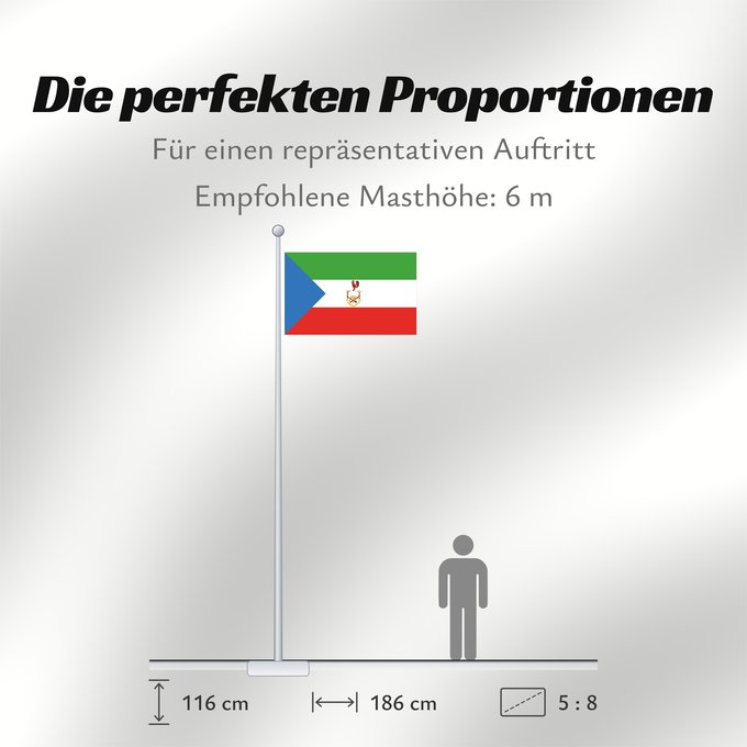 Proportionen der Flagge: Equatorial Guinea 1973-1979	Guinée équatoriale 1978-1979	Guinea Ecuatorial 1978-1979	Guiné Equatorial 1978-1979