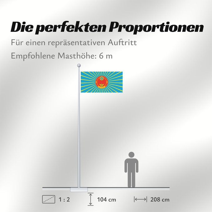 Proportionen der Flagge: Astana, Kazakhstan The new flag of the city of Astana authorized at extraordinary session of city council of representatives on June Astana (2008) Astaná (2008) Новый флаг города Астана