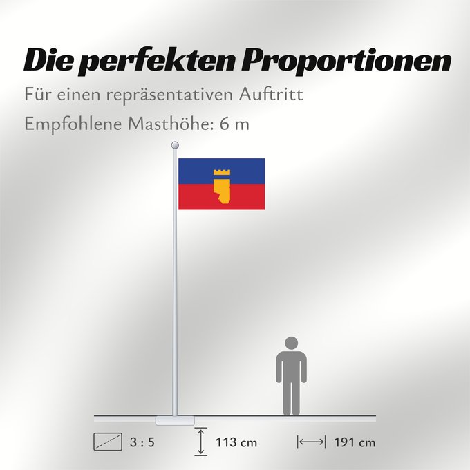 Proportionen der Flagge: Vinica Municipality, North Macedonia	Vinica Municipality, Macedonia	Municipalité de Vinica	Municipio de Vinica	Gemeinde Vinica	Comune di Vinica	Знаме на Општина Виница