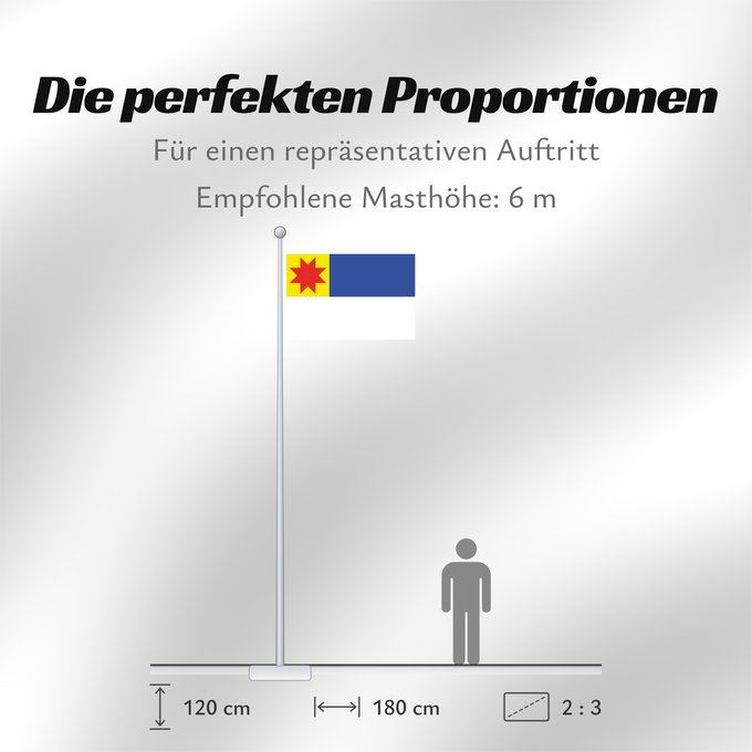 Proportionen der Flagge: Berkel en Rodenrijs	Dutch municipality of Berkel en Rodenrijs