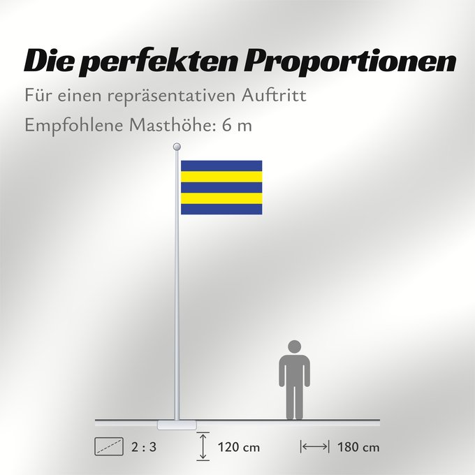 Proportionen der Flagge: Oostkapelle Oostkapelle, a former Dutch municipality