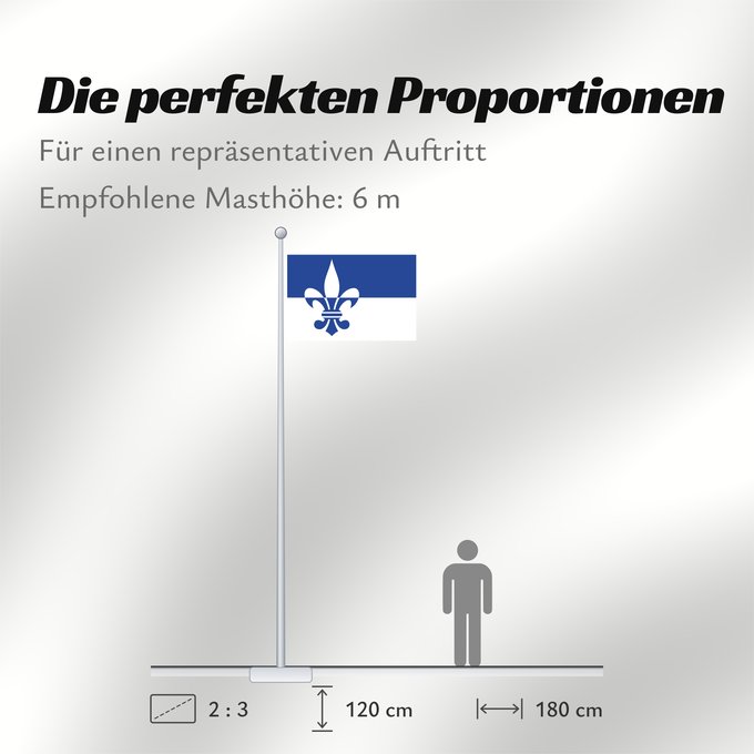 Proportionen der Flagge: Scherpenzeel	Dutch municipality of Scherpenzeel  Gelderland