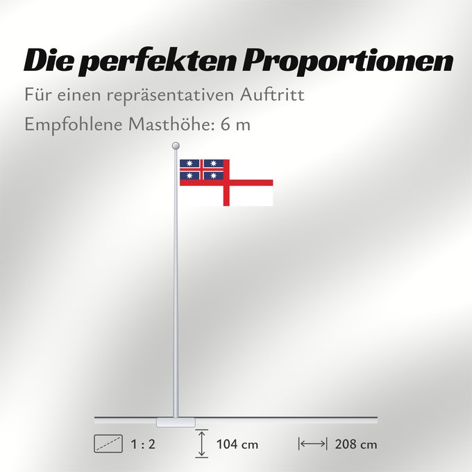 Proportionen der Flagge: United Tribes of New Zealand Tribus unies de Nouvelle-Zélande Tribus Unidas de Nueva Zelanda Vereinigte Stämme von Neuseeland Tribù Unite della Nuova Zelanda Guessed the proportions