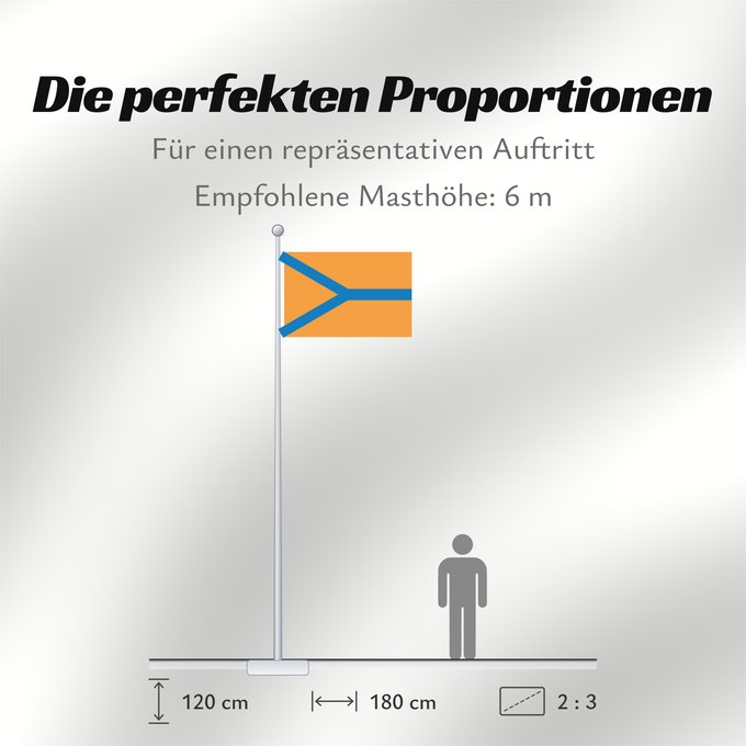 Proportionen der Flagge: Cherepovets  Vologda oblast	Cherepovets (Vologda Oblast)	Tcherépovets (Oblast de Vologda)	Cherepovets (Óblast de Vólogda)	Tscherepowez (Oblast Wologda)	Cerepovec (Oblast' di Vologda)	Череповец  Вологодская область