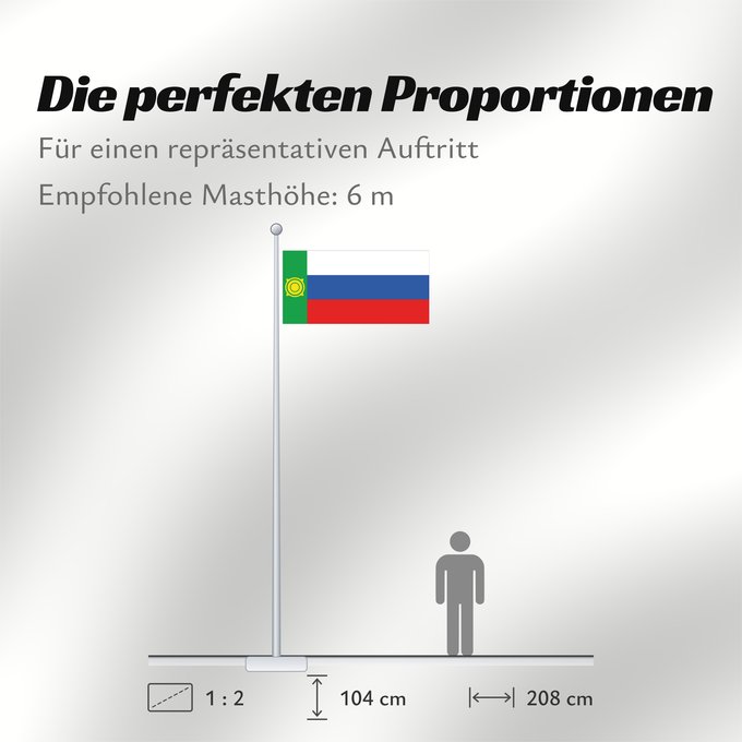 Proportionen der Flagge: Khakassia  2002–2003	Khakassia (2002–2003)	Khakassie (2002–2003)	Jakasía (2002–2003)	Chakassien (2002–2003)	Chakasie (2002–2003)	Флаг Республики Хакасия
