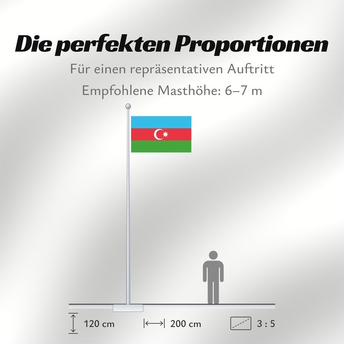 Proportionen der Flagge: Azerbaijan	L Azerbaïdjan	Azerbaiyán	Aserbaidschan	Dell Azerbaigian	Azerbeidzjan	Azerbejdżanu	Азербаиџьан абыраҟ	علم أذربيجان	Azərbaycan	Сцяг Азербайджана	Сьцяг Азэрбайджану	Azerbajĝano	Aserbaidžaani lipp	Azerbaidžanin	Azerbajdzsán	Ադրբեջանի դրոշը	აზერბაიჯ
