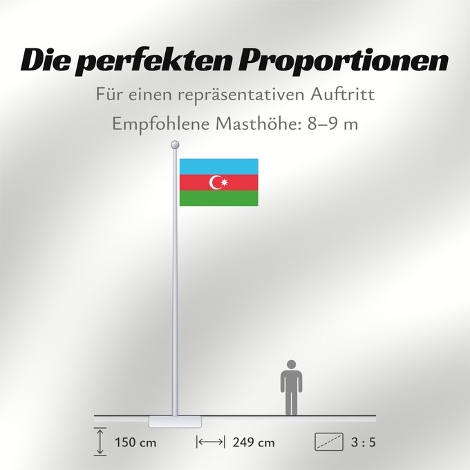 Proportionen der Flagge: Azerbaijan	L Azerbaïdjan	Azerbaiyán	Aserbaidschan	Dell Azerbaigian	Azerbeidzjan	Azerbejdżanu	Азербаиџьан абыраҟ	علم أذربيجان	Azərbaycan	Сцяг Азербайджана	Сьцяг Азэрбайджану	Azerbajĝano	Aserbaidžaani lipp	Azerbaidžanin	Azerbajdzsán	Ադրբեջանի դրոշը	აზერბაიჯ