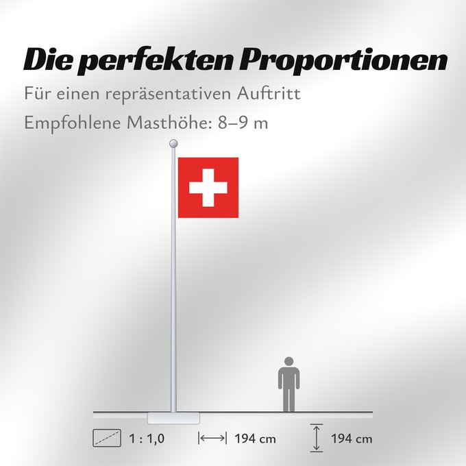 Proportionen der Flagge: Switzerland Switzerland (quadratic) Suisse Suiza Schweizerfahne, Flagge der Schweiz Svizzera Zwitserland Suíça Szwajcarii علم سويسرا Сцяг Швейцарыі Banniel Suis Švicarske Švýcarská vlajka Y Swistir Schweiz’ Svislando Sveitsin Svájc スイスの国旗 스위스의 국기 Helvetia