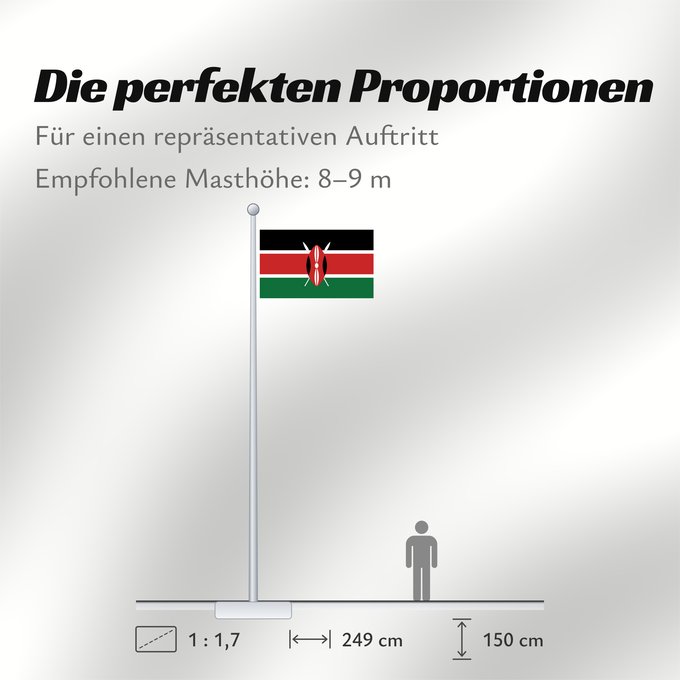 Proportionen der Flagge: Kenya	Kenia	Quénia	Kenii	የኬንያ ሰንደቅ ዓላማ	علم كينيا	Keniya	Сцяг Кеніі	কেনিয়ার ফিরালহান	Kenije	Keňská vlajka	Kenyas	Σημαία της Κένυας	Kenja	Kenya lipp	Kenian	דגל קניה	केन्या का ध्वज	ケニアの国旗	კენიის დროშა	케냐의 국기	Kenijos	Знаме на Кенија	Kenyas flagg	Флаг Кении	K
