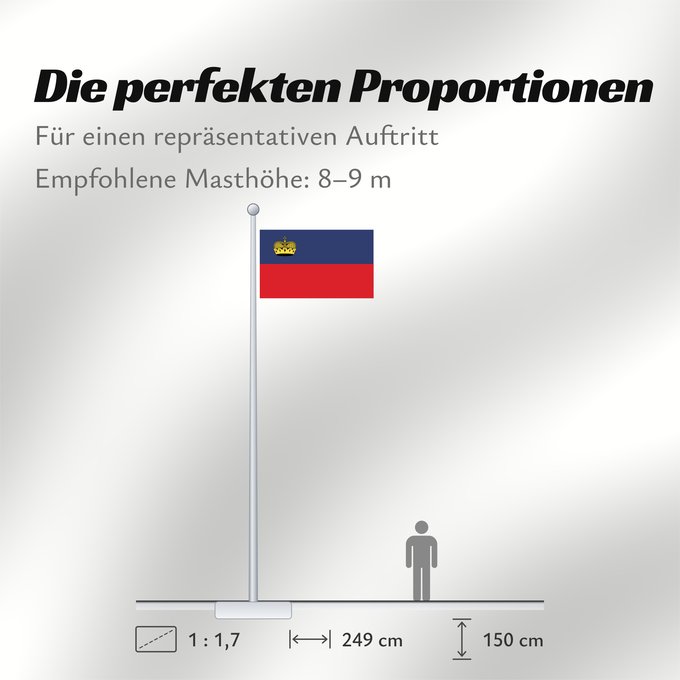 Proportionen der Flagge: Liechtenstein	Сцяг Ліхтэнштэйна	Liĥtenŝtejno	Liechtensteingo bandera	Ala Liechtensteinê	Dal Liechtenstein	Флаг Лихтенштейна	Lihtenštajna	Прапор Ліхтенштейну