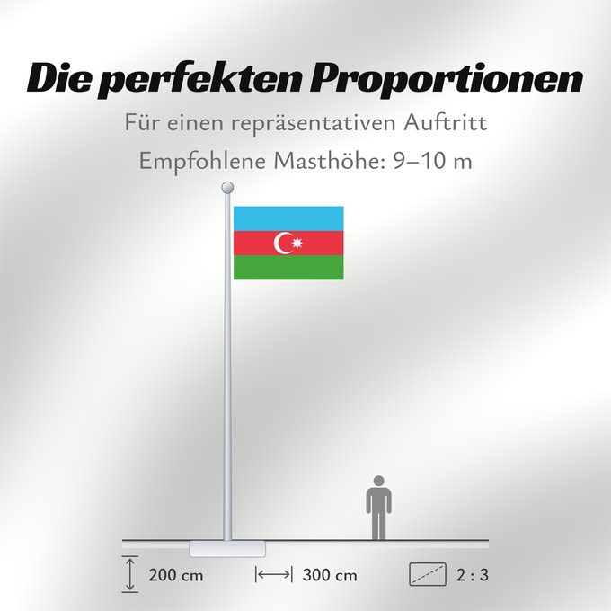 Proportionen der Flagge: Azerbaijan	L Azerbaïdjan	Azerbaiyán	Aserbaidschan	Dell Azerbaigian	Azerbeidzjan	Azerbejdżanu	Азербаиџьан абыраҟ	علم أذربيجان	Azərbaycan	Сцяг Азербайджана	Сьцяг Азэрбайджану	Azerbajĝano	Aserbaidžaani lipp	Azerbaidžanin	Azerbajdzsán	Ադրբեջանի դրոշը	აზერბაიჯ