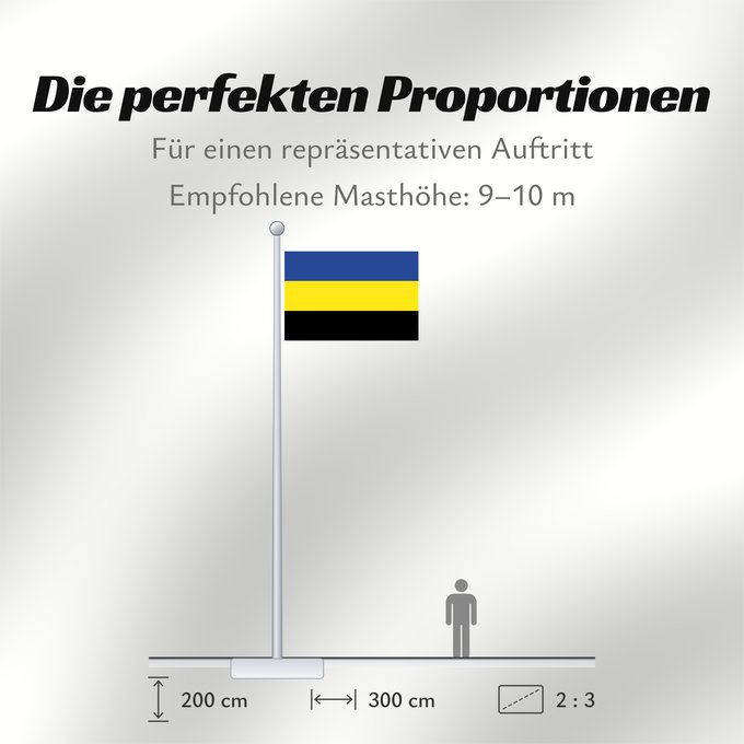 Proportionen der Flagge: Gelderland	Province of Gelderland in the Netherlands	Güeldres	Gelderland 