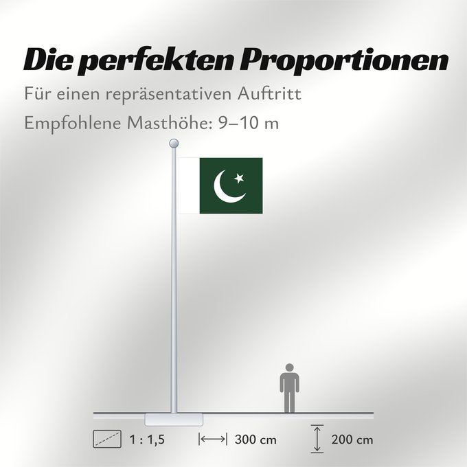 Proportionen der Flagge: Pakistan	 Pakistan	Pakistán	Paquistão	علم باكستان	পাকিস্তানের জাতীয় পতাকা	পাকিস্তানর ফিরালহান	Pakistano	पाकिस्तान का ध्वज	ପାକିସ୍ତାନୀ ଝଣ୍ଡା	ਪਾਕਿਸਤਾਨ ਦਾ ਕੌਮੀ ਝੰਡਾ	د پاکستان بيرغ	Флаг Пакистана	Pakistana	பாக்கித்தான் கொடி	Прапор Пакистану	پاکستان کا پرچم