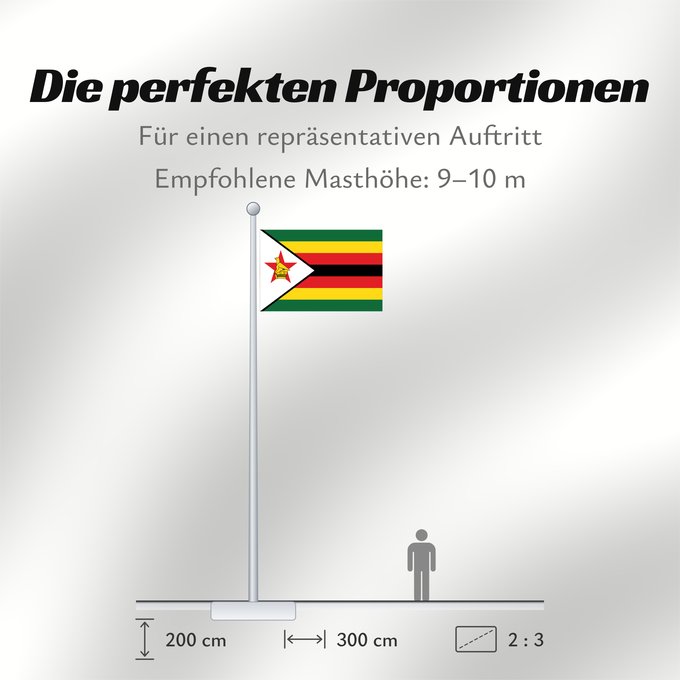 Proportionen der Flagge: Zimbabwe	Zimbabue	Simbabwe	Zimbawe	Zimbabwes	Zimbabvo	Mbendera ya Zimbabwe	Zimbabveja	Mureza weZimbabwe	Folaga ye Zimbabwe	Folaga la Zimbabwe	Folaga la Zimbagwe