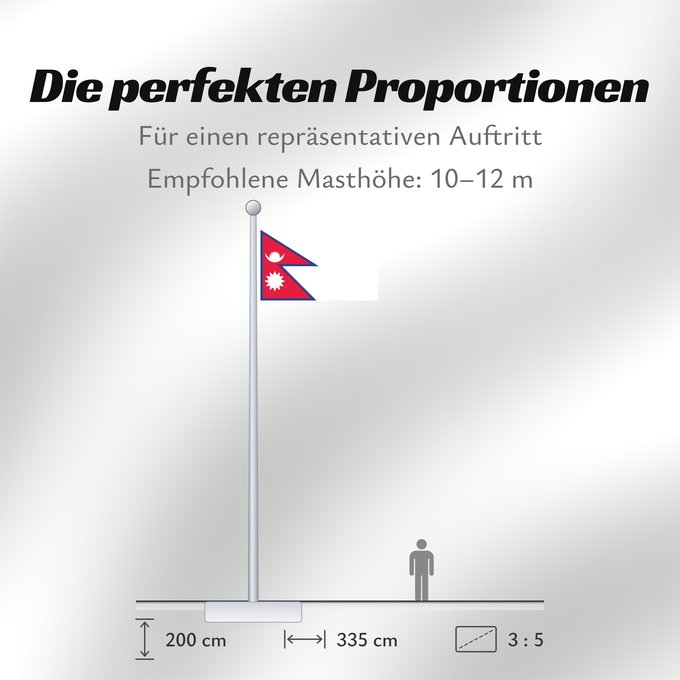 Proportionen der Flagge: Nepal	Népal	علم نيبال	নেপালের জাতীয় পতাকা	নেপালর ফিরালহান	Banniel Nepal	Nepala	Nepálská vlajka	Σημαία του Νεπάλ	Nepalo	Nepali lipp	Nepalgo bandera	Nepalin	नेपाल का ध्वज	Nepál	ネパールの国旗	Nepālas	Знаме на Непал	Nepals flagg	नेपालको झण्डा	Det nepalske flagget	