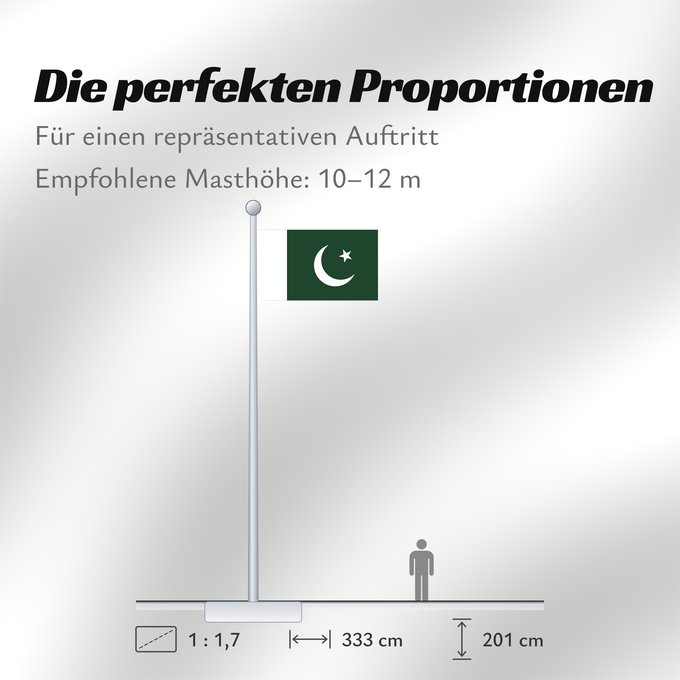 Proportionen der Flagge: Pakistan	 Pakistan	Pakistán	Paquistão	علم باكستان	পাকিস্তানের জাতীয় পতাকা	পাকিস্তানর ফিরালহান	Pakistano	पाकिस्तान का ध्वज	ପାକିସ୍ତାନୀ ଝଣ୍ଡା	ਪਾਕਿਸਤਾਨ ਦਾ ਕੌਮੀ ਝੰਡਾ	د پاکستان بيرغ	Флаг Пакистана	Pakistana	பாக்கித்தான் கொடி	Прапор Пакистану	پاکستان کا پرچم