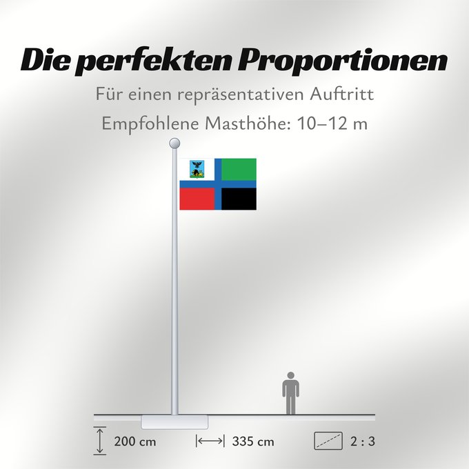 Proportionen der Flagge: Belgorod Oblast Oblast de Belgorod Óblast de Bélgorod Oblast Belgorod Флаг Белгородской области