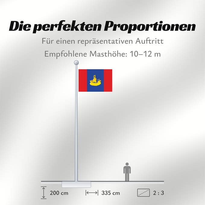 Proportionen der Flagge: Kostroma Oblast	Oblast de Kostroma	Óblast de Kostromá	Oblast Kostroma	Флаг Костромской области