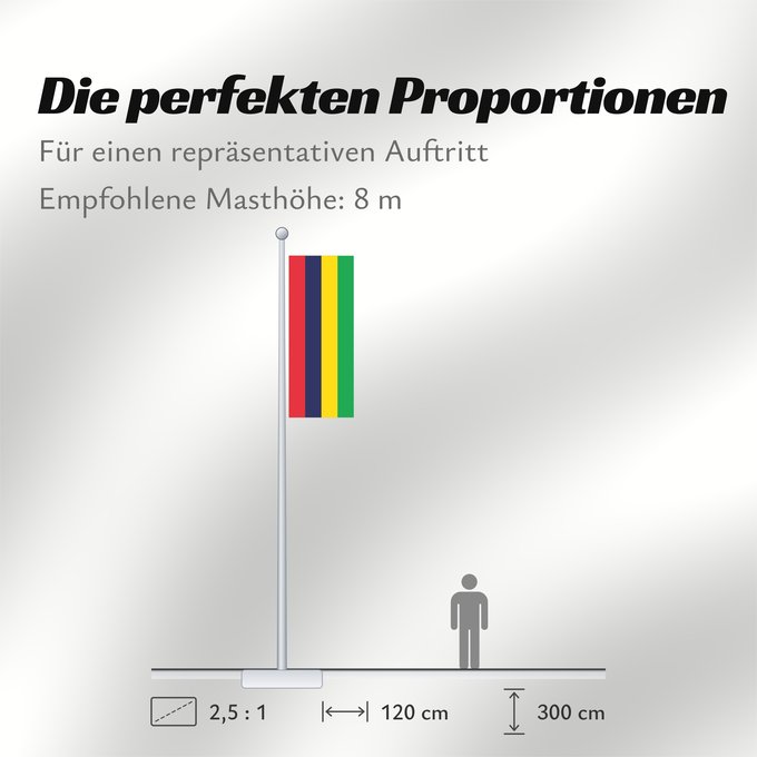 Proportionen der Flagge: Mauritius	Maurice	Mauricio	মরিশাসের জাতীয় পতাকা।	Прапор Маврикію