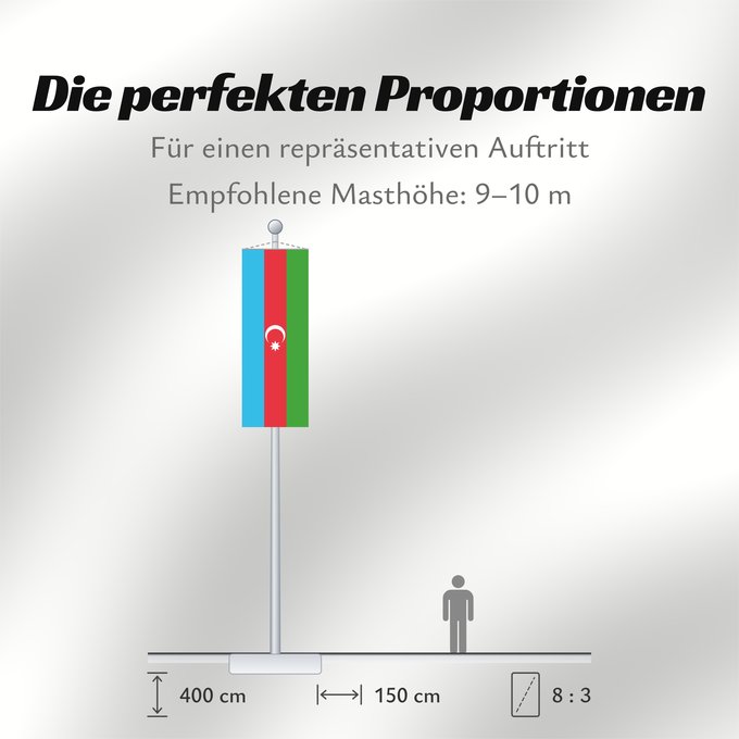Proportionen der Flagge: Azerbaijan L Azerbaïdjan Azerbaiyán Aserbaidschan Dell Azerbaigian Azerbeidzjan Azerbejdżanu Азербаиџьан абыраҟ علم أذربيجان Azərbaycan Сцяг Азербайджана Сьцяг Азэрбайджану Azerbajĝano Aserbaidžaani lipp Azerbaidžanin Azerbajdzsán Ադրբեջանի դրոշը აზერბაიჯ