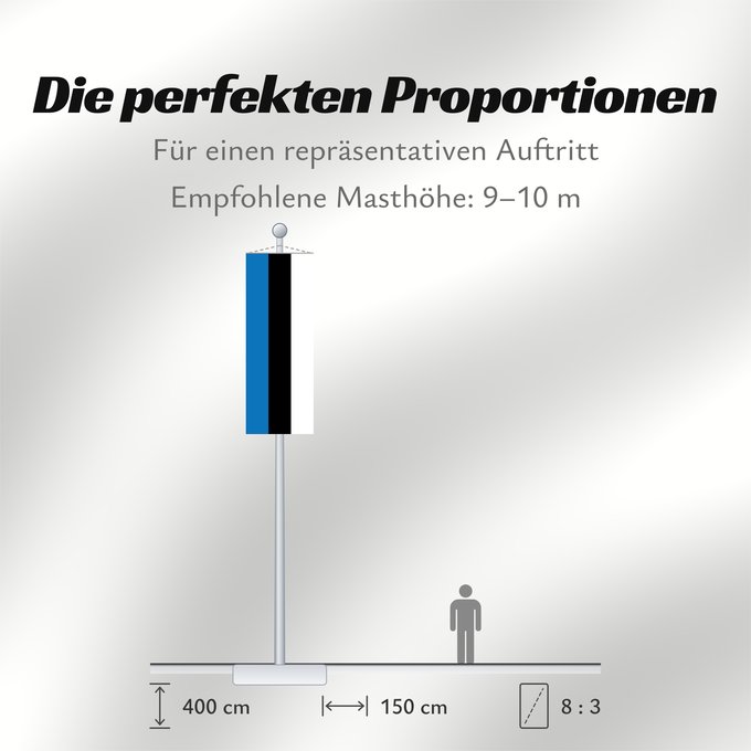 Proportionen der Flagge: Estonia L Estonie Estland Estone Estónia Estonii Сцяг Эстоніі Национално знаме на Естония Estonská vlajka Σημαία της Εσθονίας Eesti lipp پرچم کشور استونی Viron HEastóine Észtország エストニアの国旗 ესტონეთის დროშა Estijos Igaunijas Знаме на Естонија Estoniei Флаг