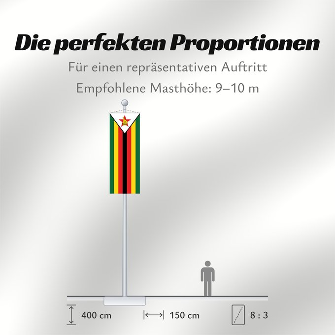 Proportionen der Flagge: Zimbabwe	Zimbabue	Simbabwe	Zimbawe	Zimbabwes	Zimbabvo	Mbendera ya Zimbabwe	Zimbabveja	Mureza weZimbabwe	Folaga ye Zimbabwe	Folaga la Zimbabwe	Folaga la Zimbagwe