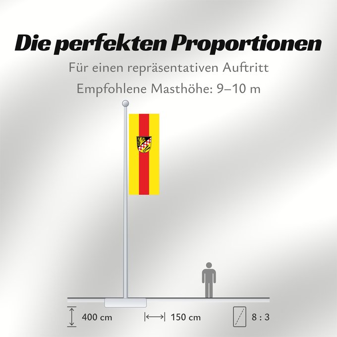 Proportionen der Flagge: Mammendorf (Münchener Umland)