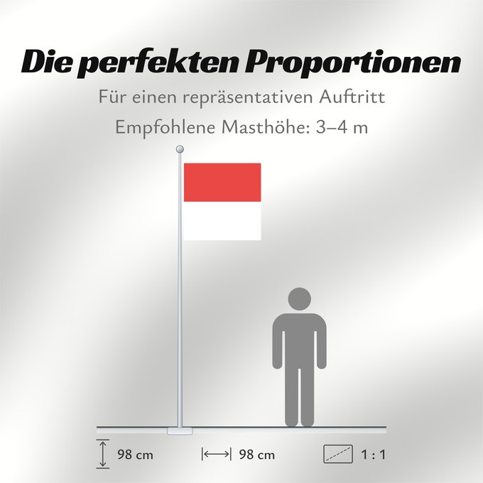 Proportionen der Flagge: Canton of Solothurn	Canton of Solothurn  Switzerland	Soleure	cantón de Soleura	Kanton Solothurn	Soletta	Kanton Solothurn  Swiss
