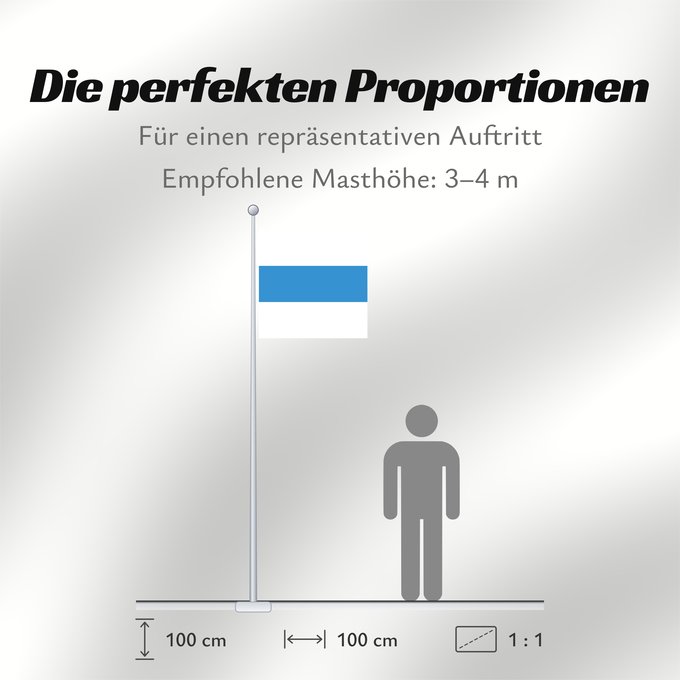 Proportionen der Flagge: Canton of Zug Zoug Zug Canton of Zug in Switzerland