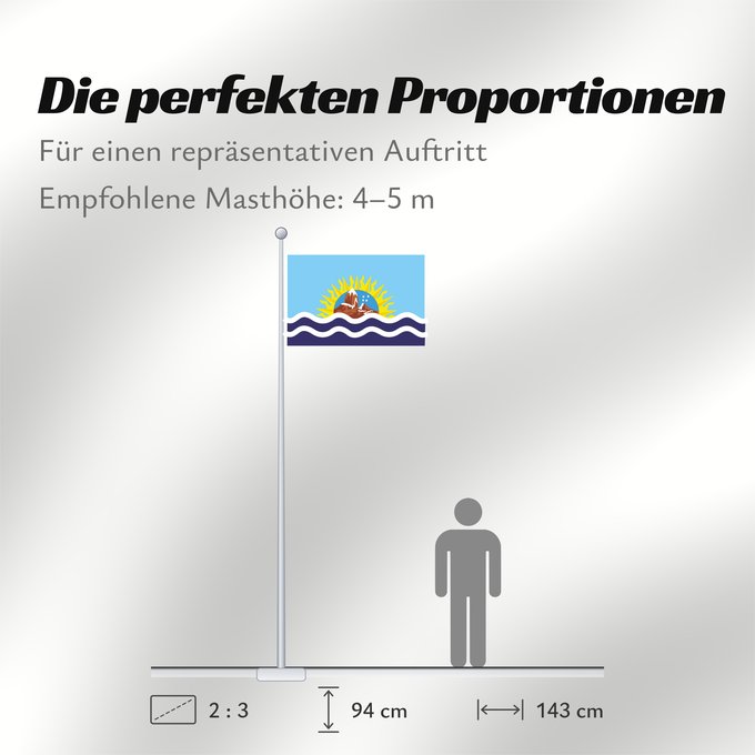 Proportionen der Flagge: Provincia de Santa Cruz Santa Cruz Province, Argentina province de Santa-Cruz Provincia de Santa Cruz, Argentina Santa Cruz (Provinz) Provincia di Santa Cruz